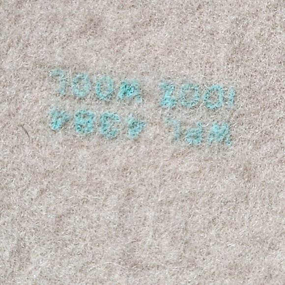 Vintage Women's Wool Felt Hat With Navy Ribbon & Lace Accent Project Hat - Picture 3 of 10